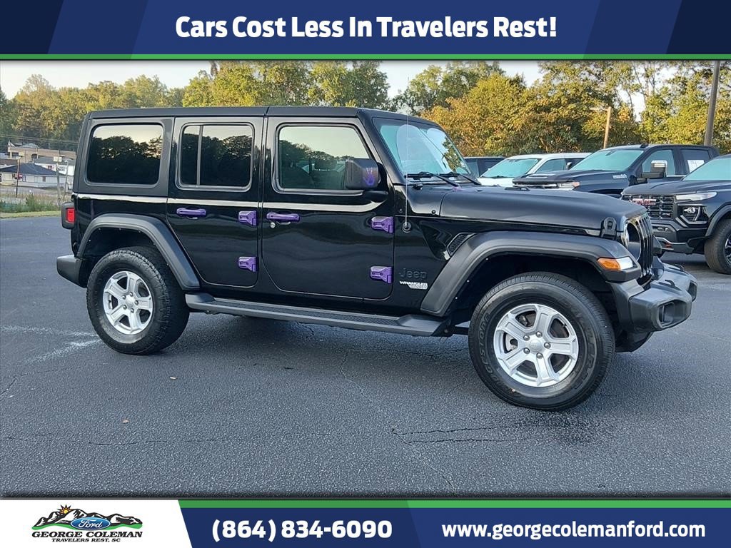 Used 2021 Jeep Wrangler Unlimited Sport AWD/4WD 360° Tour