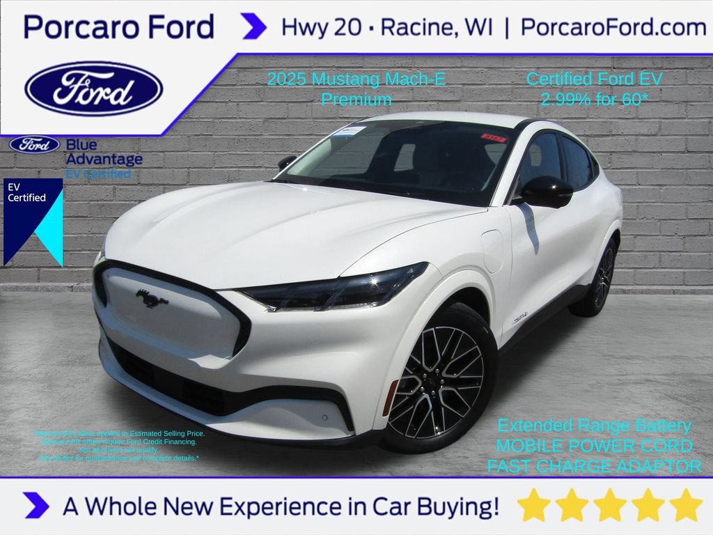 Certified 2025 Ford Mustang Mach-E Premium AWD/4WD image 1