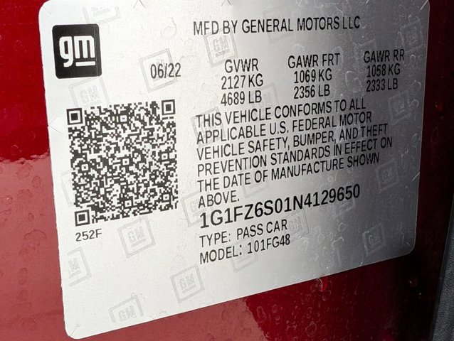 Used 2022 Chevrolet Bolt EUV Premier w/ Launch Edition image 10