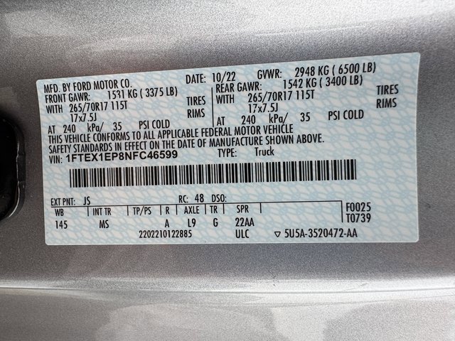 Certified 2022 Ford F150 XLT w/ Bed Utility Package image 29