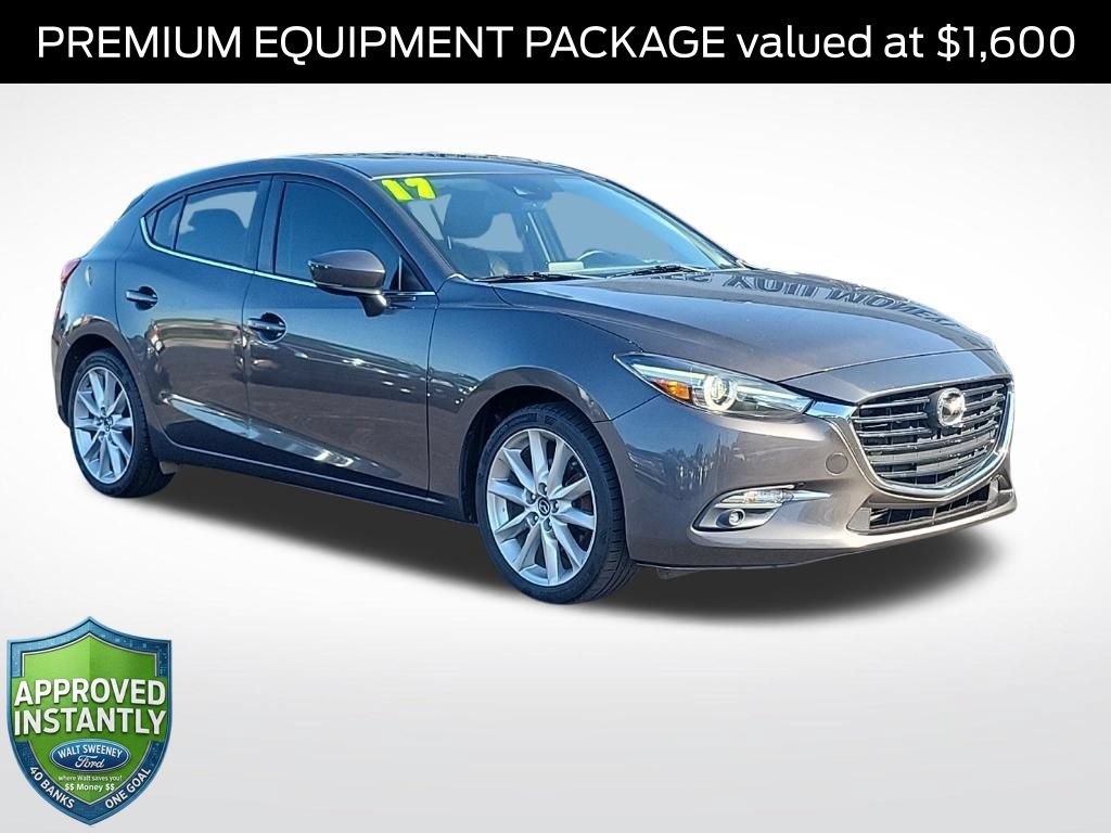 Used 2017 MAZDA MAZDA3 Grand Touring w/ Premium Equipment Package FWD image 1