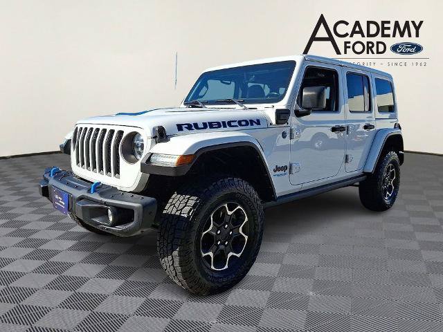Used 2021 Jeep Wrangler Unlimited Rubicon 4xe w/ Steel Bumper Group AWD/4WD image 3