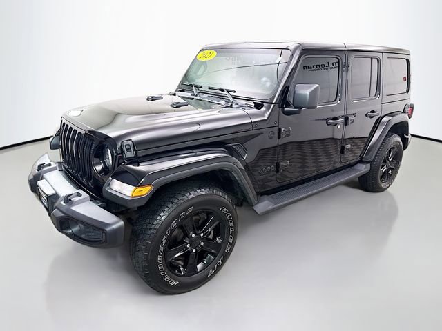Used 2021 Jeep Wrangler Unlimited Sahara AWD/4WD image 3