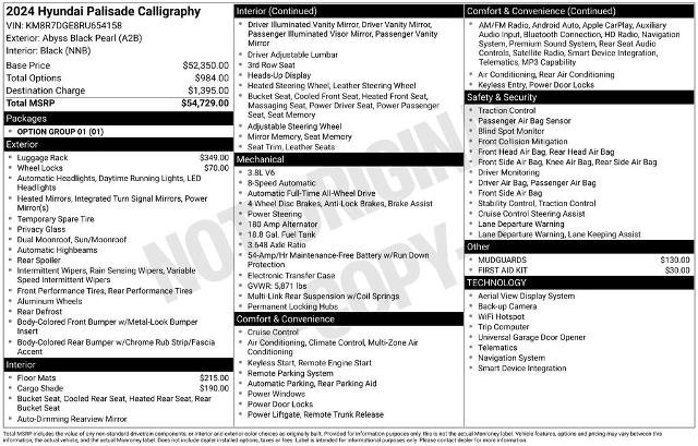 Used 2024 Hyundai Palisade Calligraphy image 5