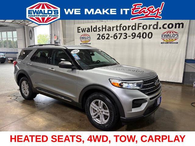 Certified 2024 Ford Explorer XLT w/ Class IV Trailer Tow Package AWD/4WD image 1