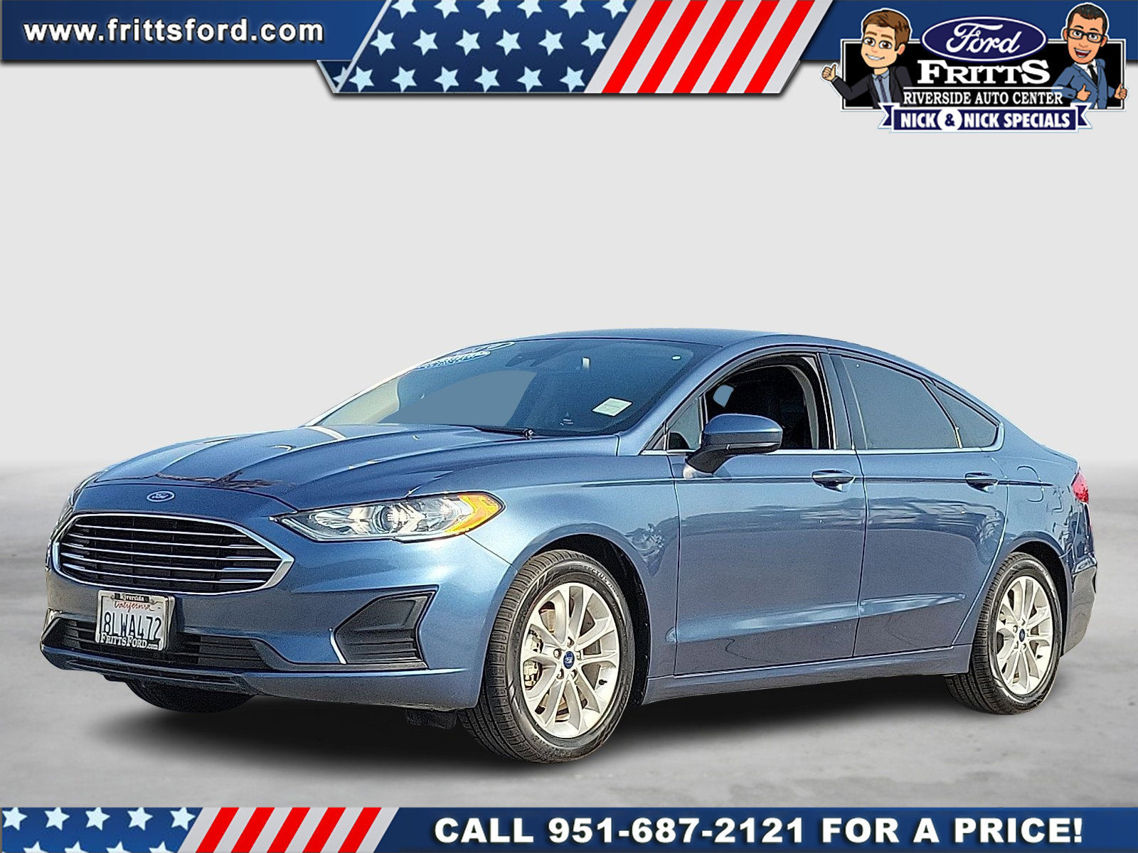 Certified 2019 Ford Fusion SE
