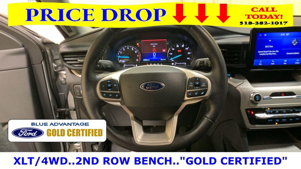 Certified 2022 Ford Explorer XLT image 36