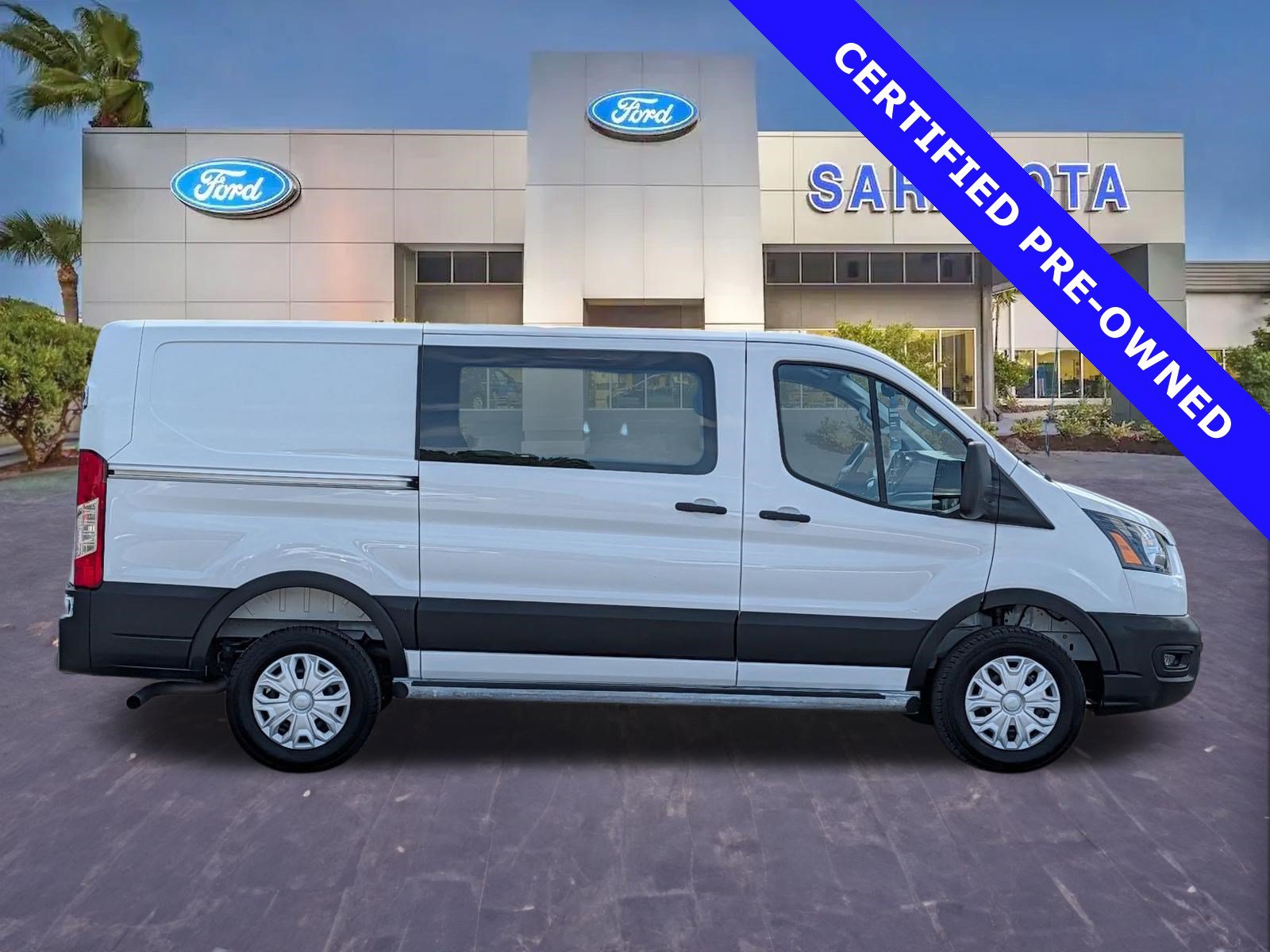 Certified 2025 Ford Transit 250 Low Roof w/ Exterior Upgrade Package RWD image 1