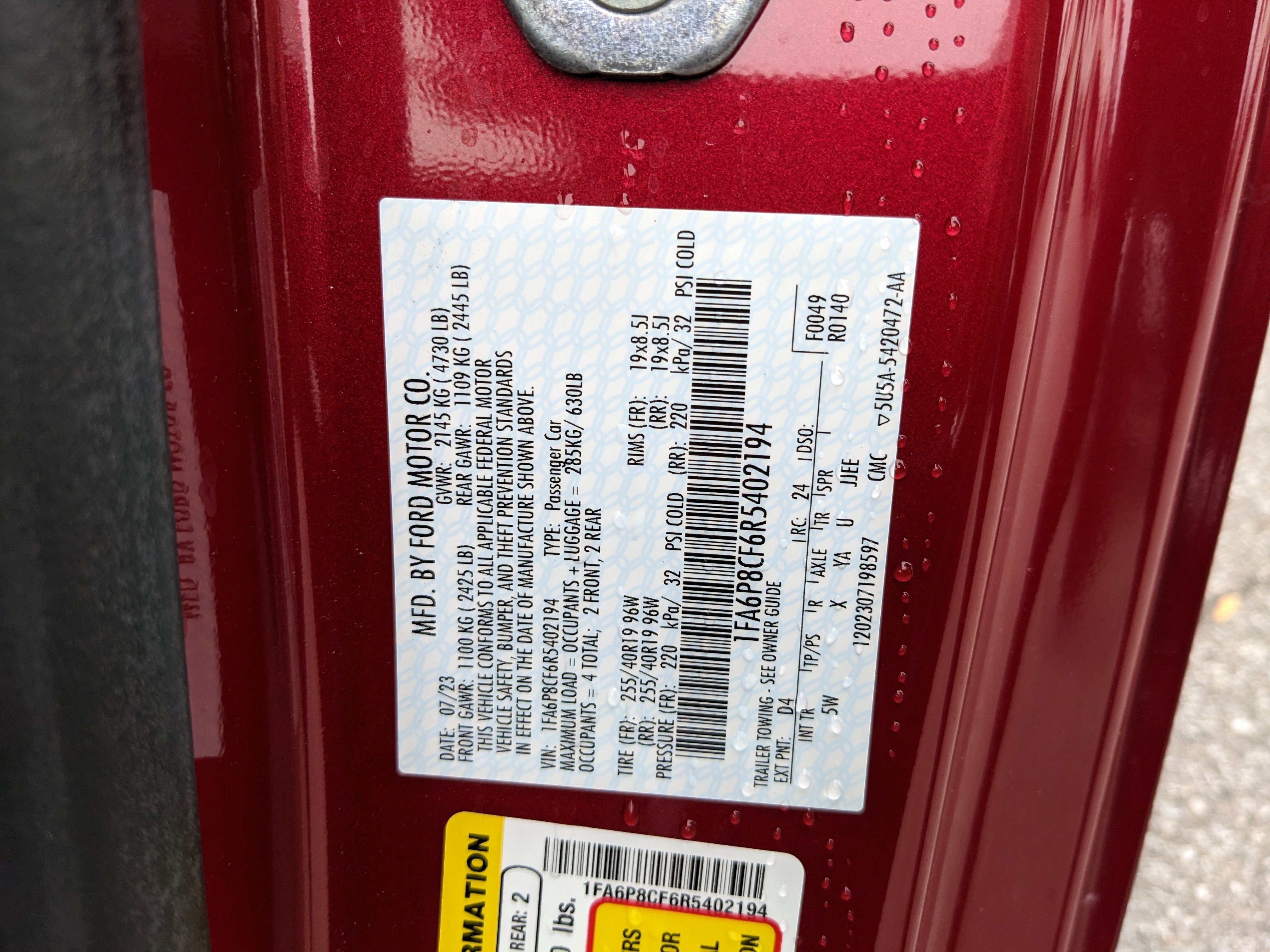 Certified 2024 Ford Mustang GT Premium image 35