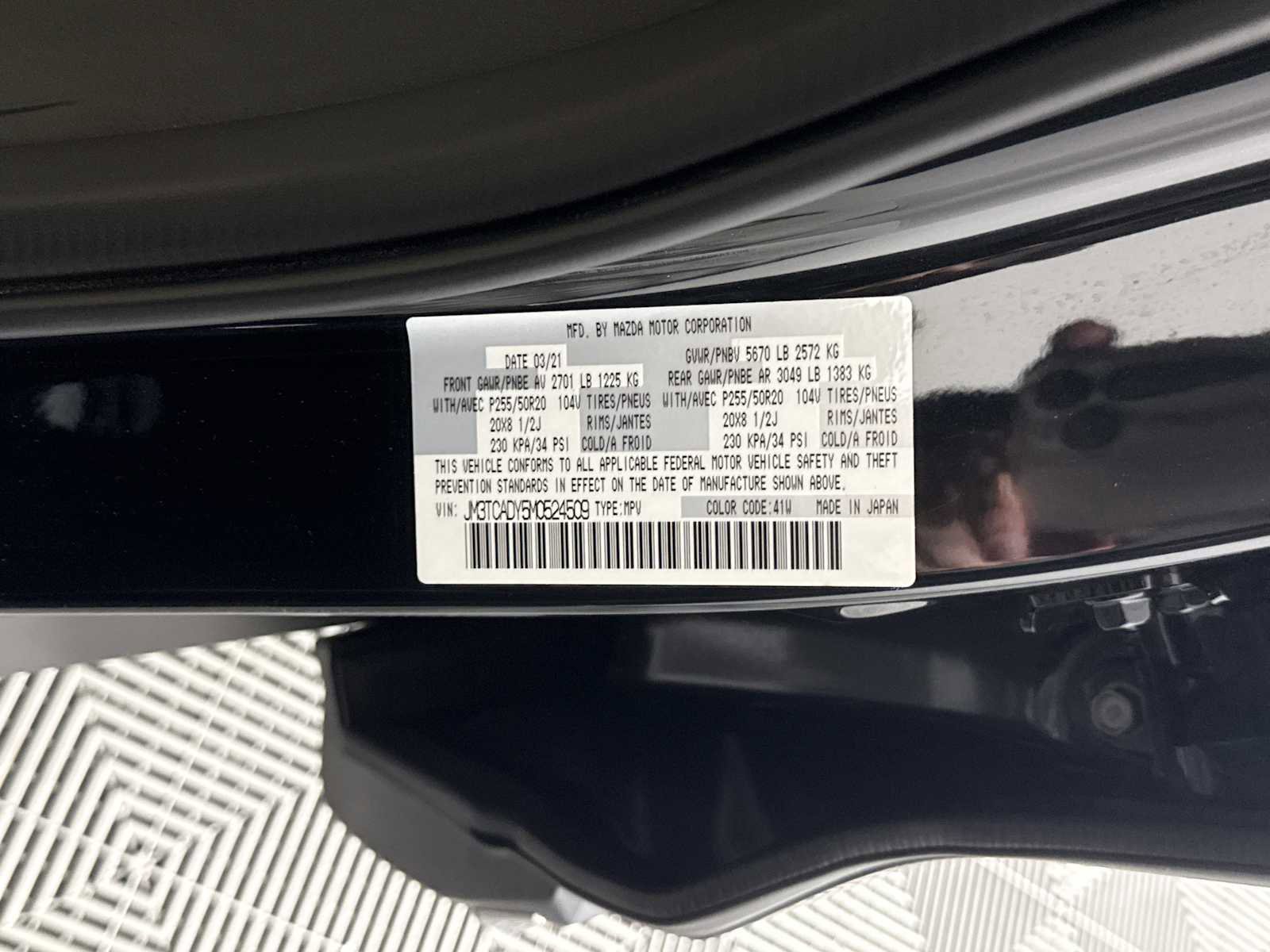 Used 2021 MAZDA CX-9 Grand Touring image 36