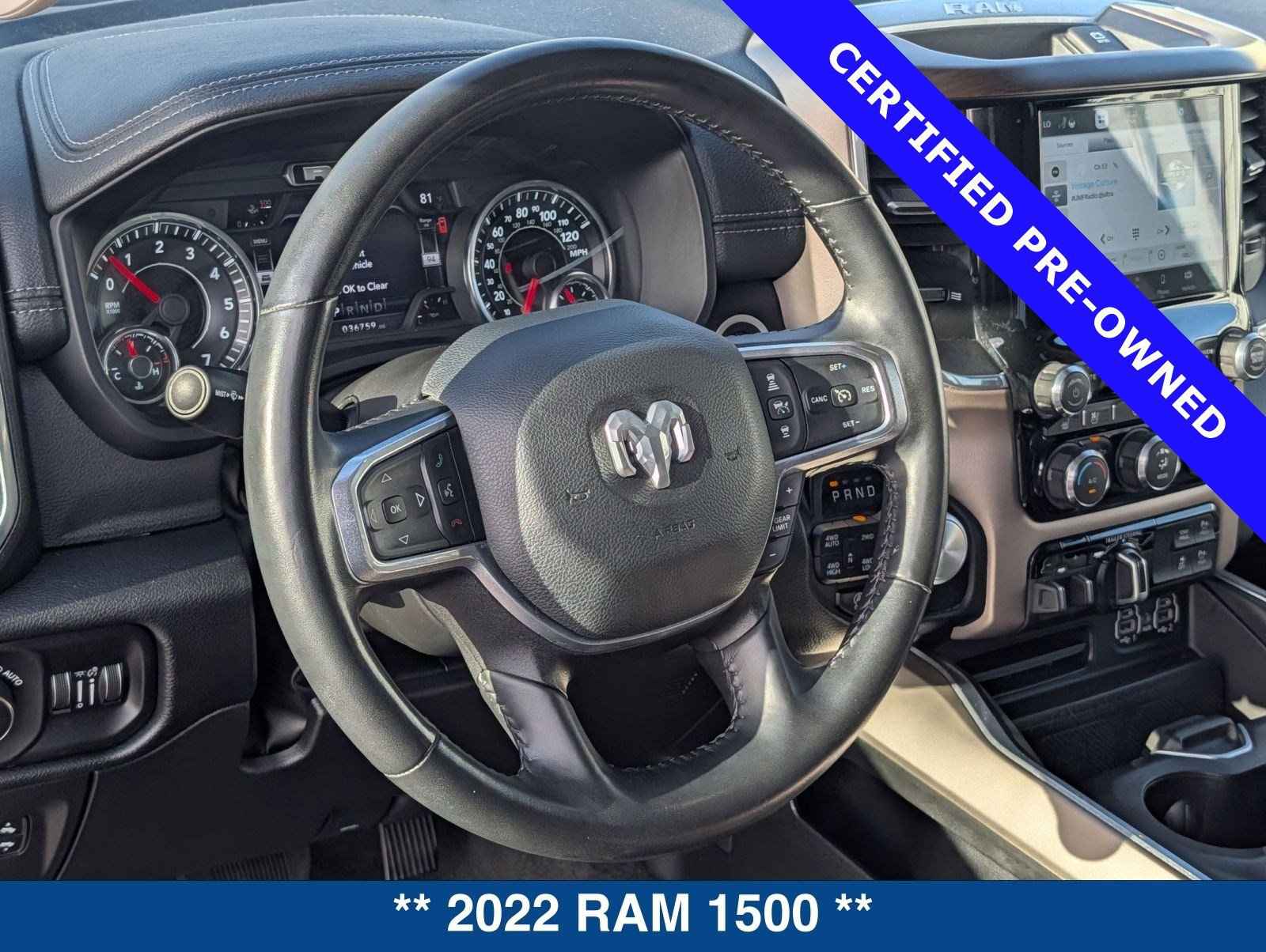 Used 2022 RAM 1500 Laramie AWD/4WD image 24