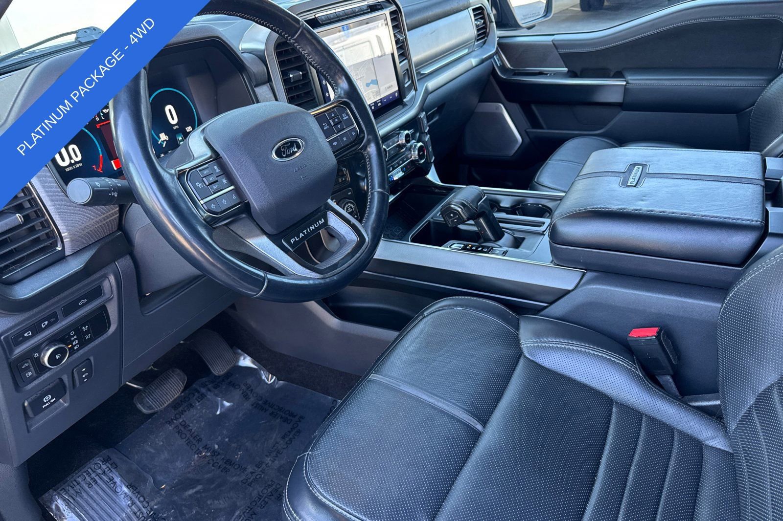 Certified 2023 Ford F150 Platinum w/ Equipment Group 701A High image 11