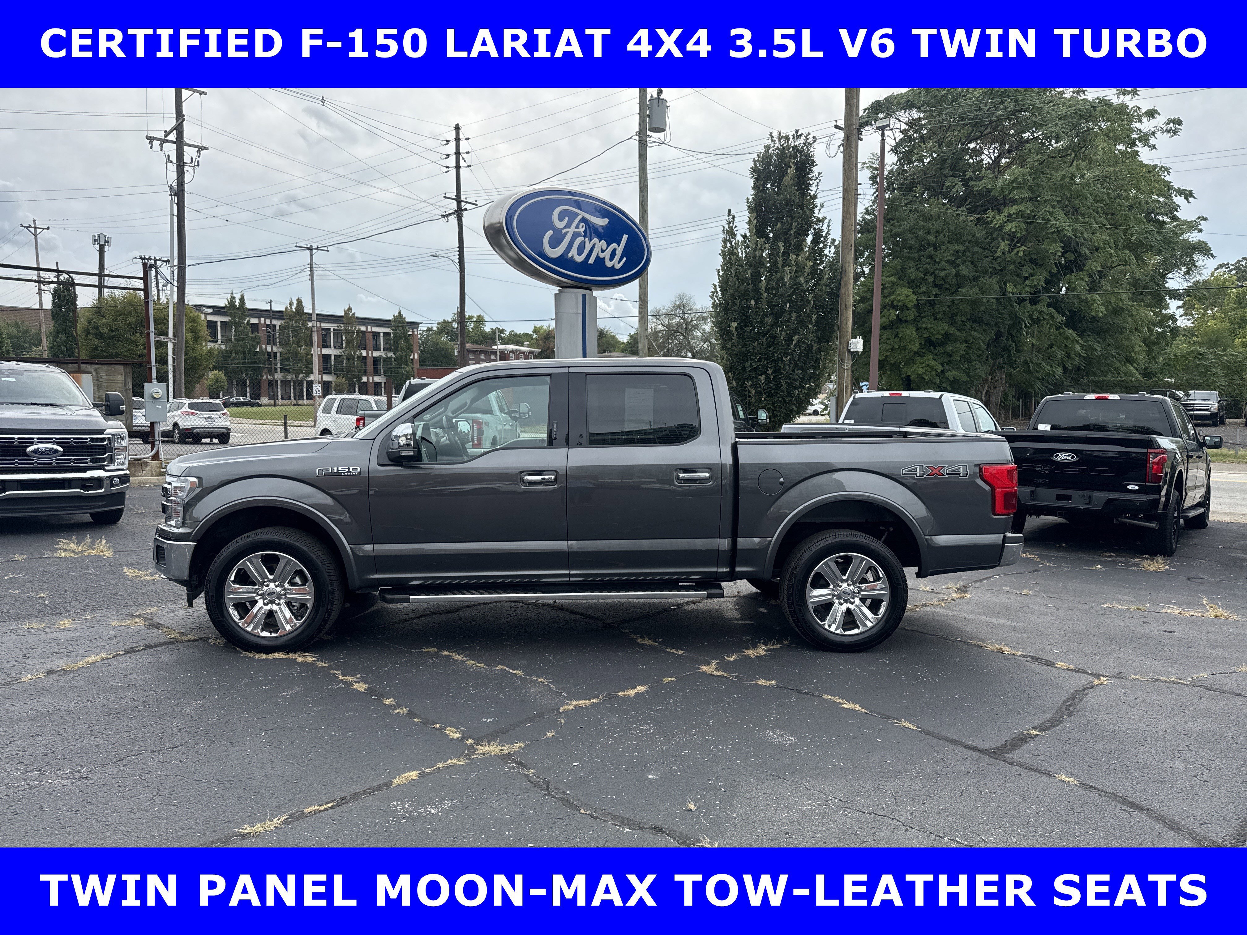 Certified 2020 Ford F150 Lariat w/ Equipment Group 502A Luxury image 2