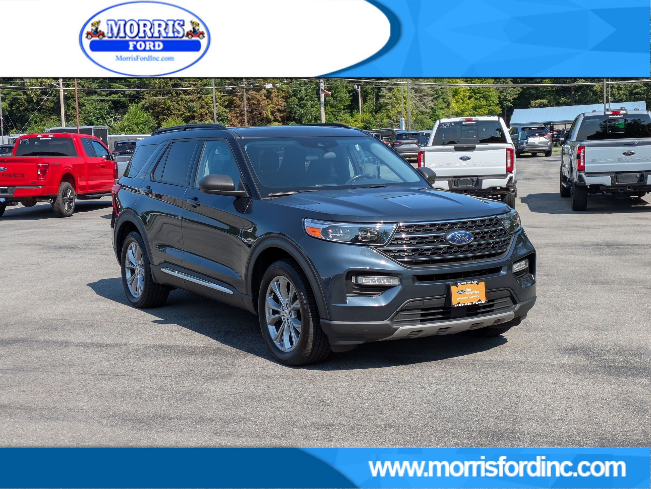 Certified 2023 Ford Explorer XLT w/ Equipment Group 202A AWD/4WD image 1