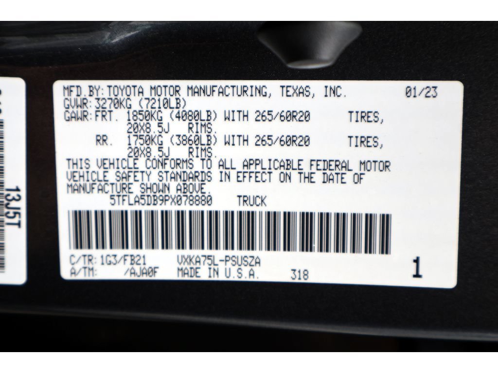 Used 2023 Toyota Tundra SR5 AWD/4WD image 34