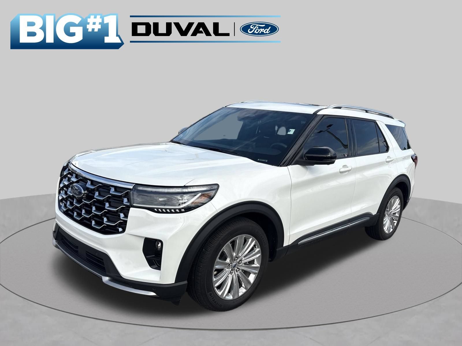 Certified 2025 Ford Explorer Platinum RWD image 3