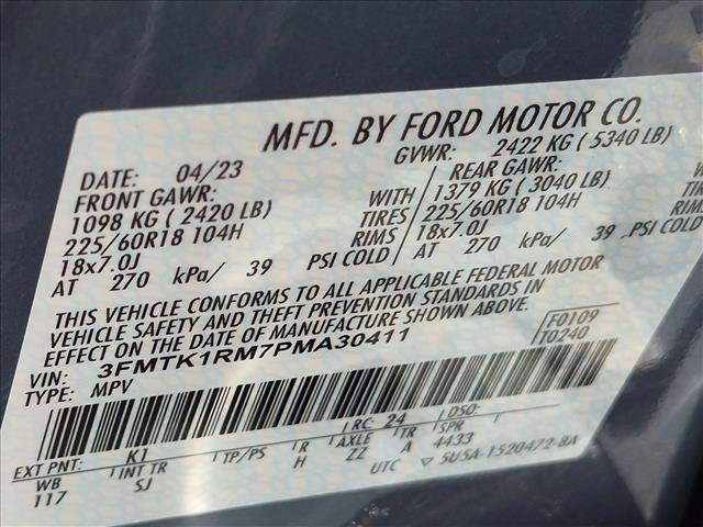 Certified 2023 Ford Mustang Mach-E Select RWD image 23