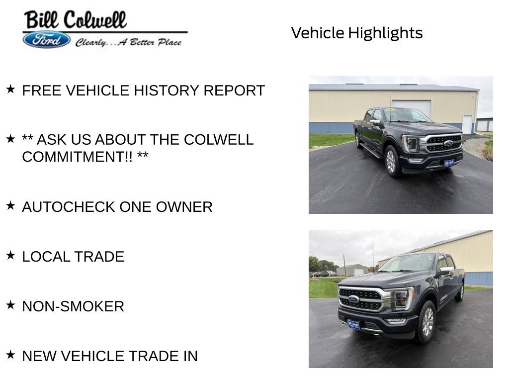 Certified 2023 Ford F150 Platinum w/ Equipment Group 701A High AWD/4WD image 11