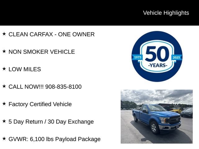 Certified 2019 Ford F150 XL w/ Equipment Group 101A Mid RWD image 5