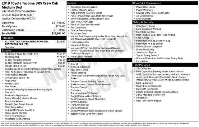 Used 2019 Toyota Tacoma SR5 image 34