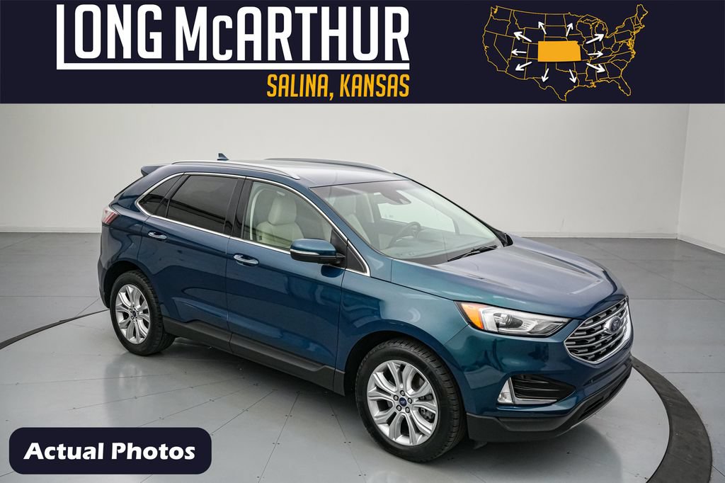 Certified 2020 Ford Edge Titanium w/ Class II Trailer Tow Package