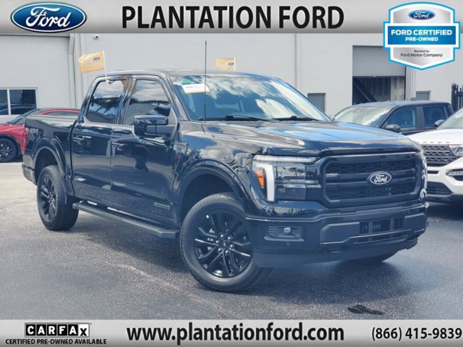 Certified 2025 Ford F150 Lariat w/ Equipment Group 501A Mid