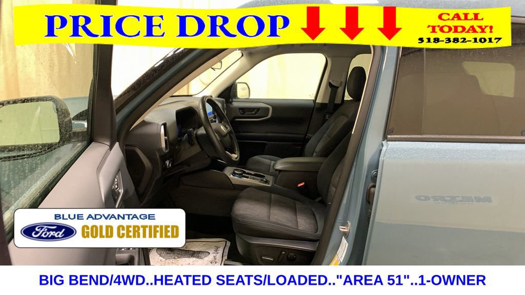 Certified 2023 Ford Bronco Sport Big Bend w/ Convenience Package image 29