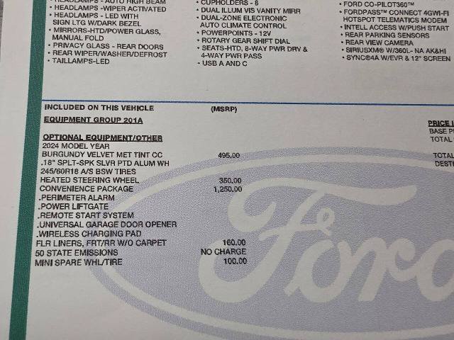 Certified 2024 Ford Edge SEL w/ Convenience Package AWD/4WD image 26