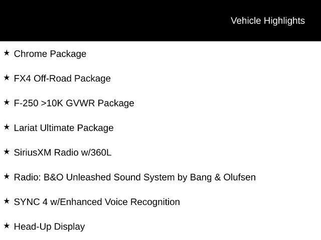 Certified 2024 Ford F250 Lariat w/ Lariat Ultimate Package AWD/4WD image 5