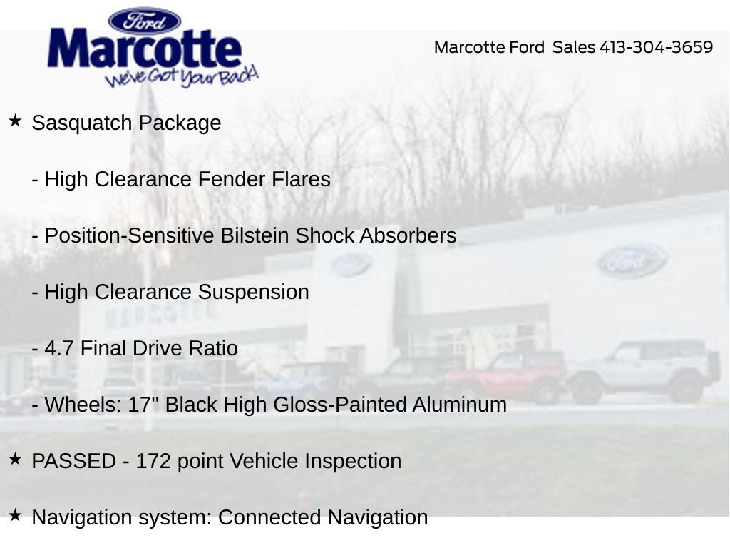Certified 2022 Ford Bronco Outer Banks w/ Sasquatch Package AWD/4WD image 18