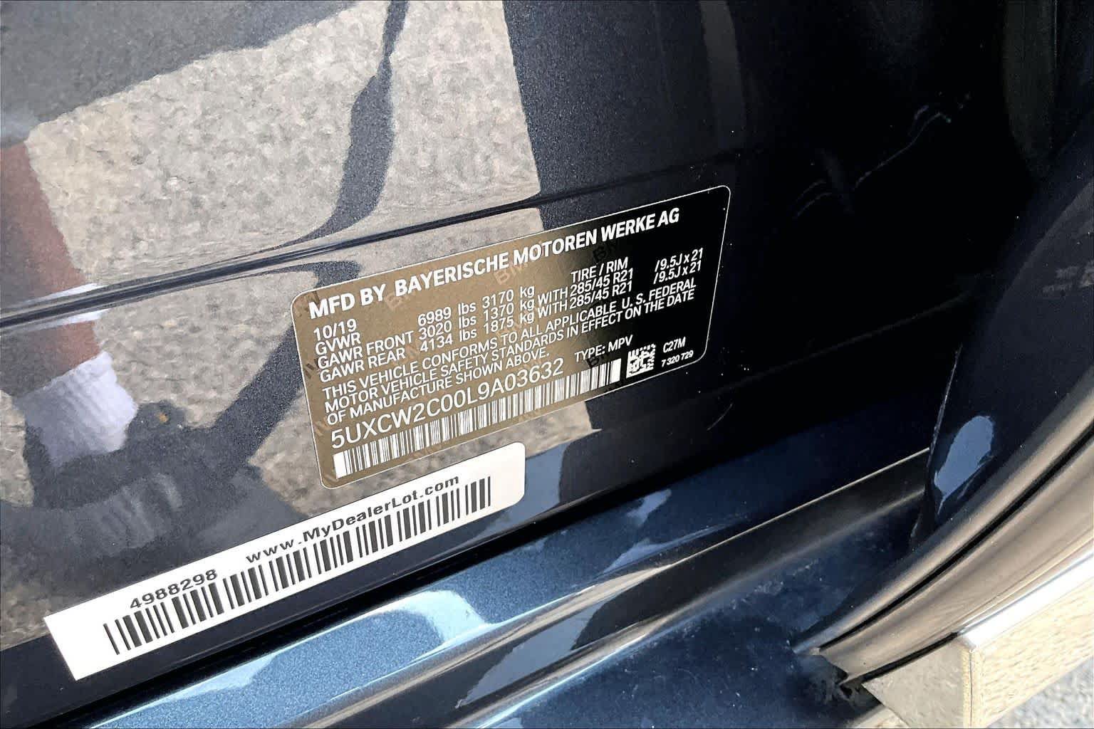 Used 2020 BMW X7 xDrive40i w/ Premium Package AWD/4WD image 34