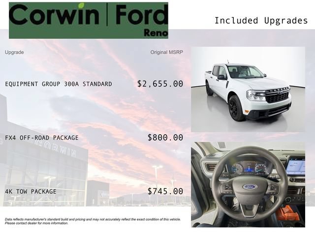 Certified 2022 Ford Maverick XLT w/ Equipment Group 300A Standard AWD/4WD image 3
