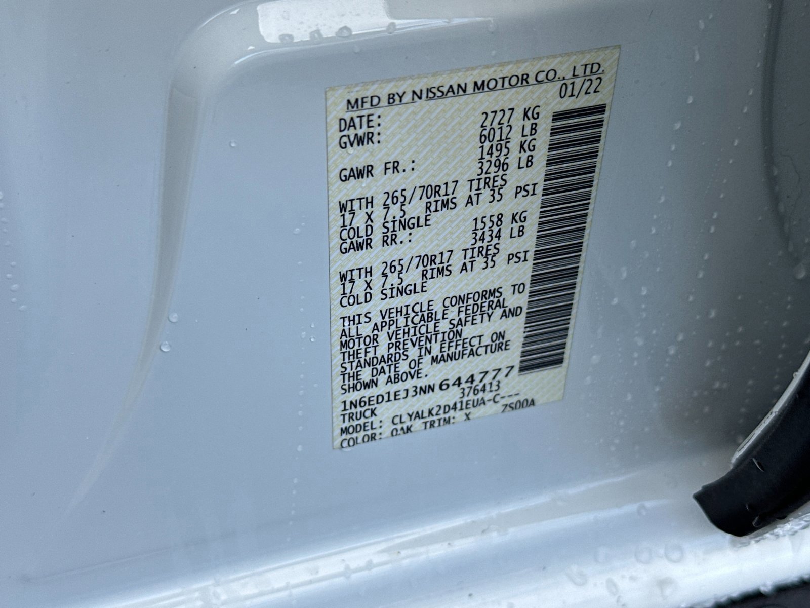 Used 2022 Nissan Frontier Pro-X image 28