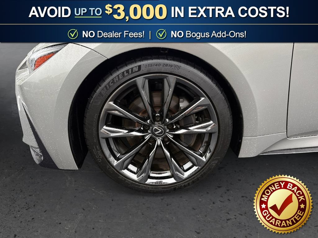 Used 2023 Lexus IS 350 F Sport w/ Memory Package RWD image 13