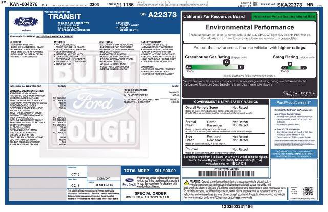 Certified 2025 Ford Transit 250 Low Roof w/ Exterior Upgrade Package RWD image 25