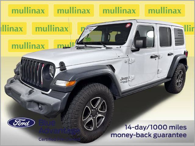 Used 2020 Jeep Wrangler Unlimited Sport S w/ Sun And Sound Package AWD/4WD image 14