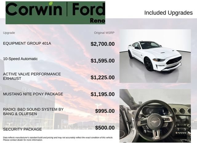 Certified 2023 Ford Mustang GT Premium w/ Equipment Group 401A RWD image 3