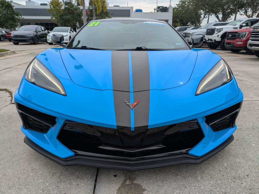 Used 2021 Chevrolet Corvette Stingray Premium Conv w/ Z51 Performance Package RWD image 8