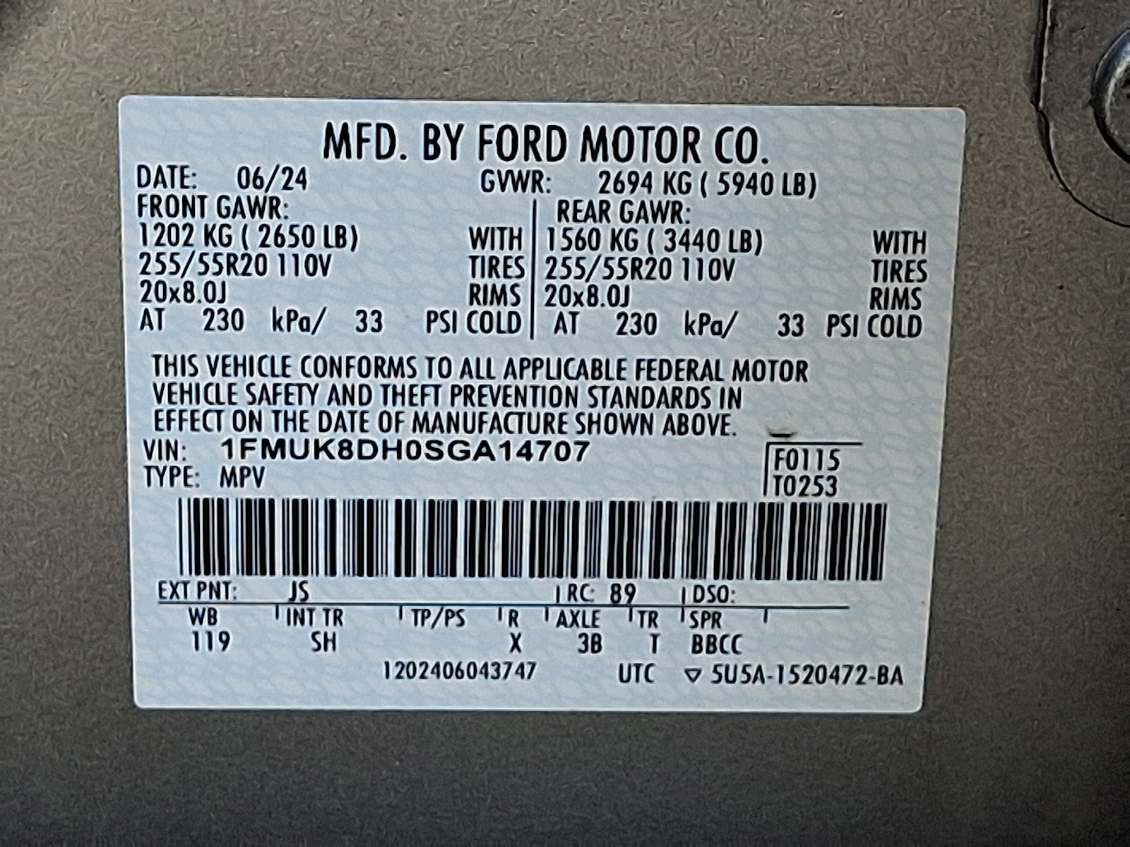 Certified 2025 Ford Explorer Active w/ Active Comfort Package image 25