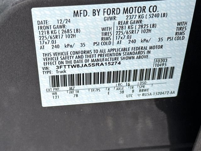 Certified 2025 Ford Maverick XLT w/ XLT Luxury Package AWD/4WD image 39
