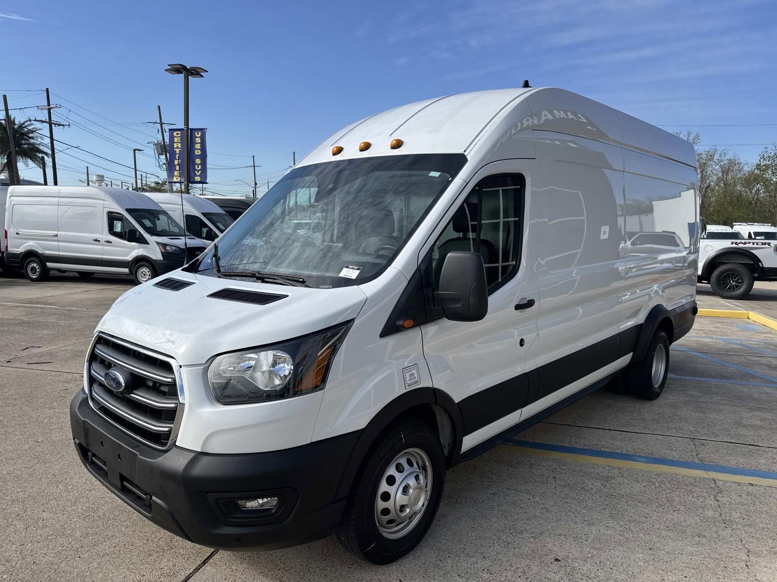 Certified 2020 Ford Transit 350 148 High Roof Extended DRW w/ Upfitter Package RWD image 4