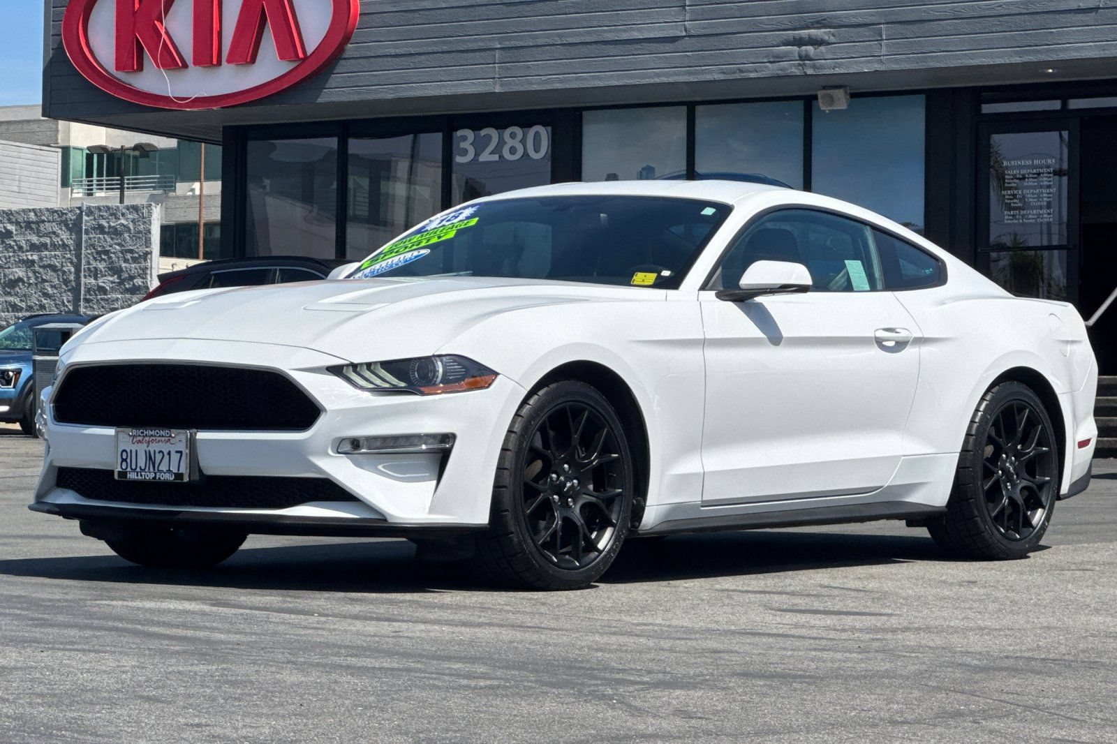 Certified 2018 Ford Mustang Premium w/ Ecoboost Performance Package RWD image 11
