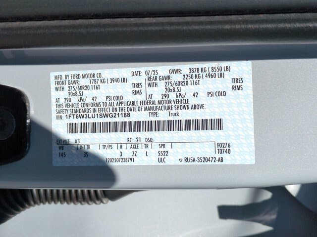 Certified 2025 Ford F150 Lightning Flash AWD/4WD image 38