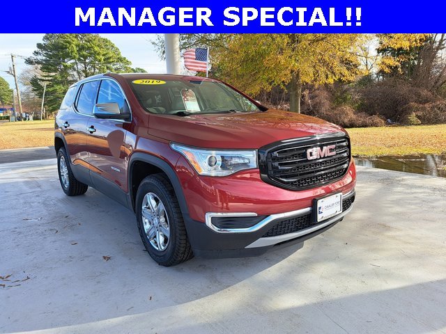 Used 2019 GMC Acadia SLE w/ LPO, Black Accent Package