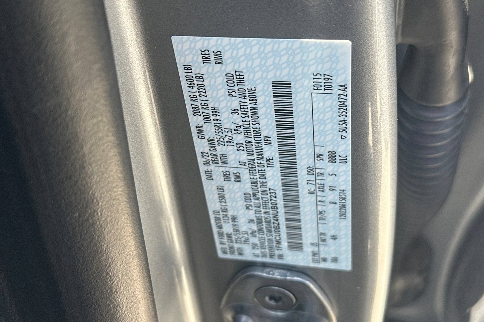 Certified 2022 Ford Escape SE w/ SE Sport Appearance Package FWD image 29