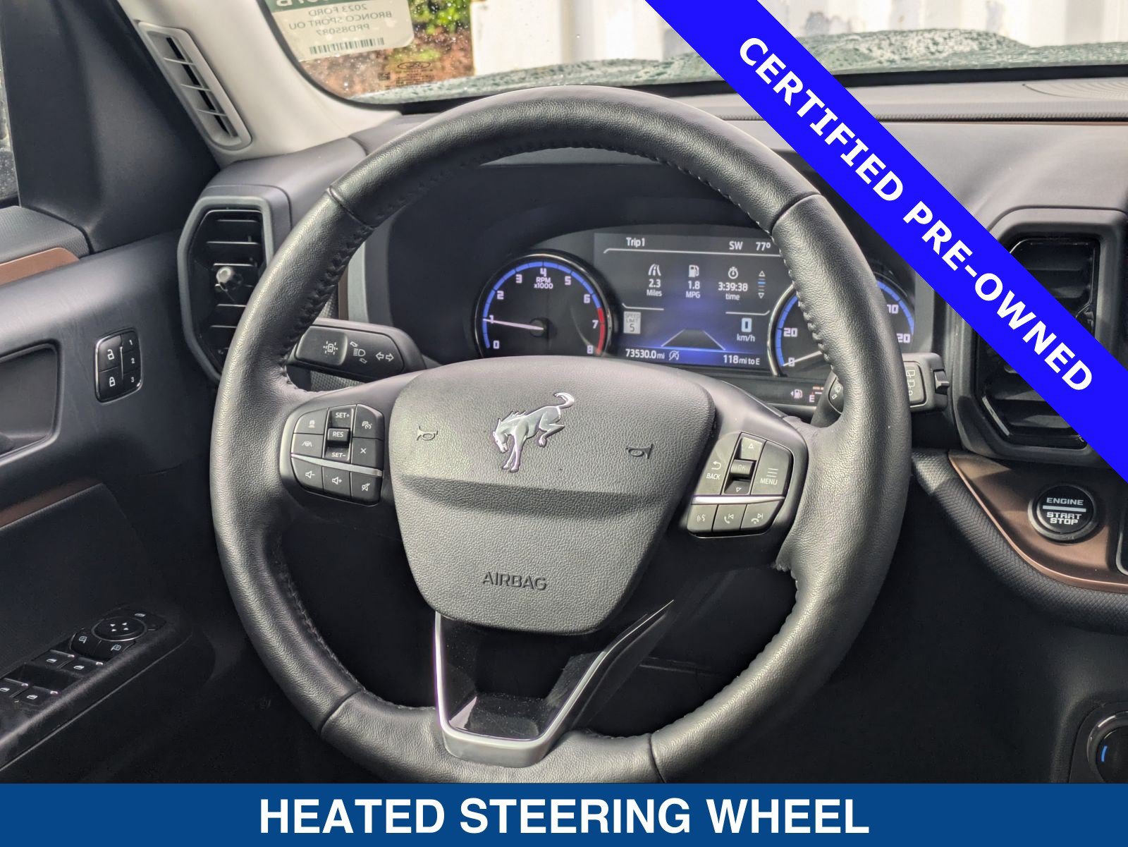 Certified 2023 Ford Bronco Sport Outer Banks w/ Tech Package AWD/4WD image 17