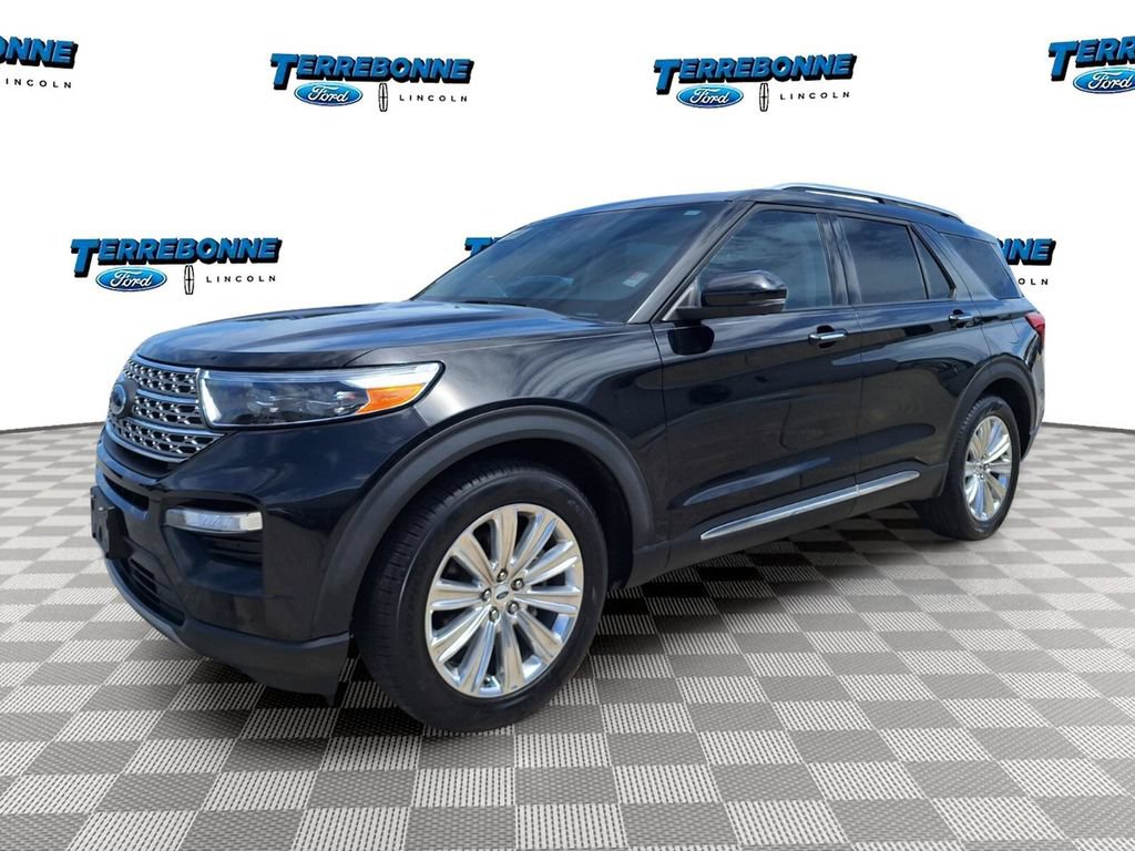 Certified 2023 Ford Explorer Limited w/ Limited Technology Package RWD image 1