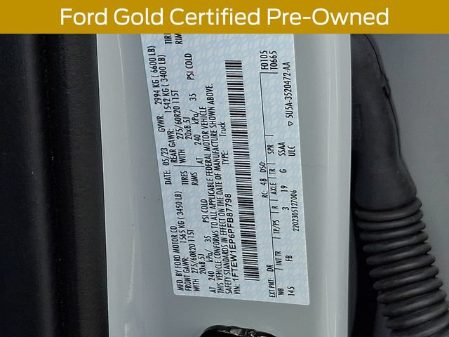 Certified 2023 Ford F150 XLT w/ Equipment Group 302A High AWD/4WD image 34
