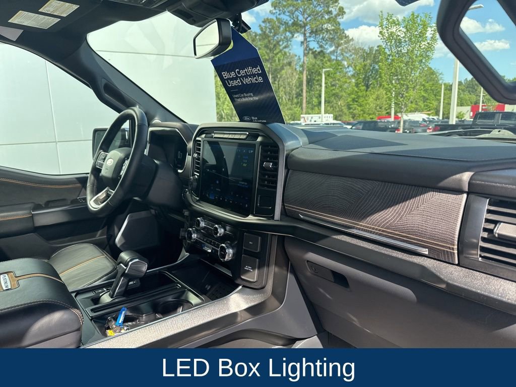 Certified 2023 Ford F150 Platinum w/ Equipment Group 701A High image 35