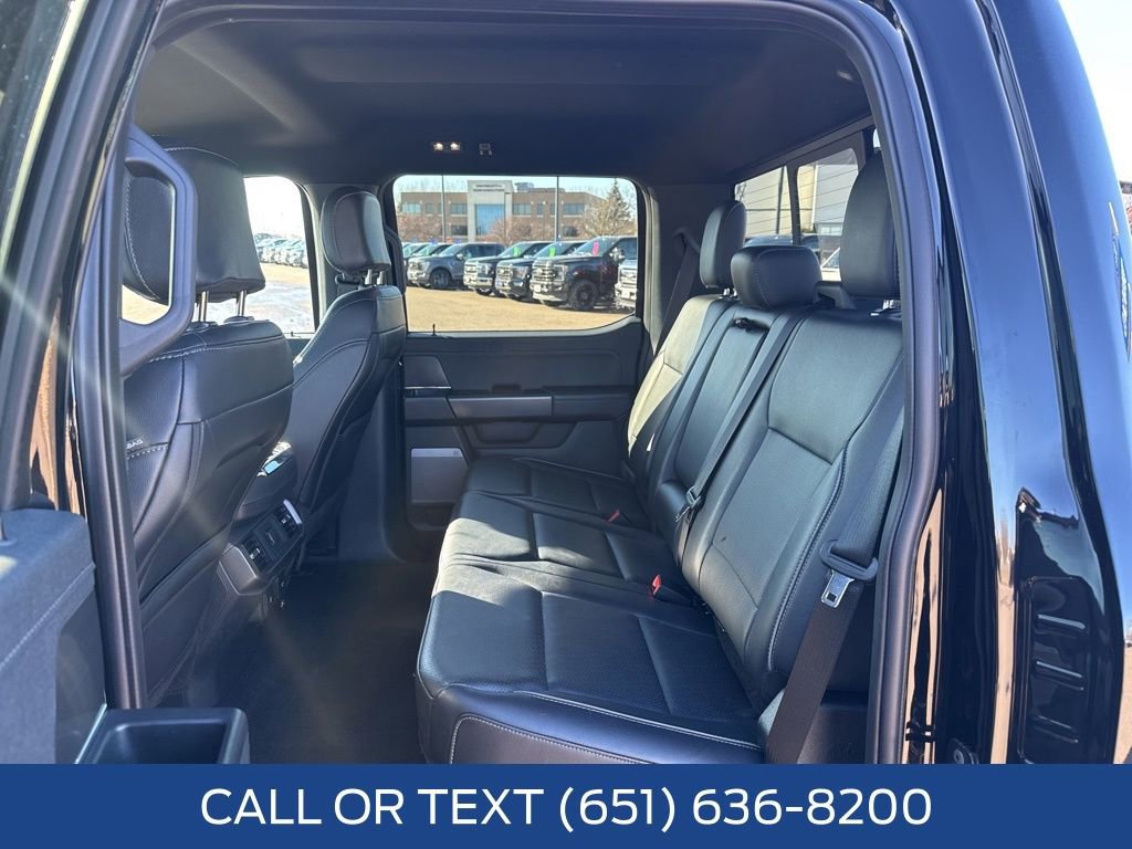 Certified 2025 Ford F150 Lariat w/ Equipment Group 501A Mid image 33